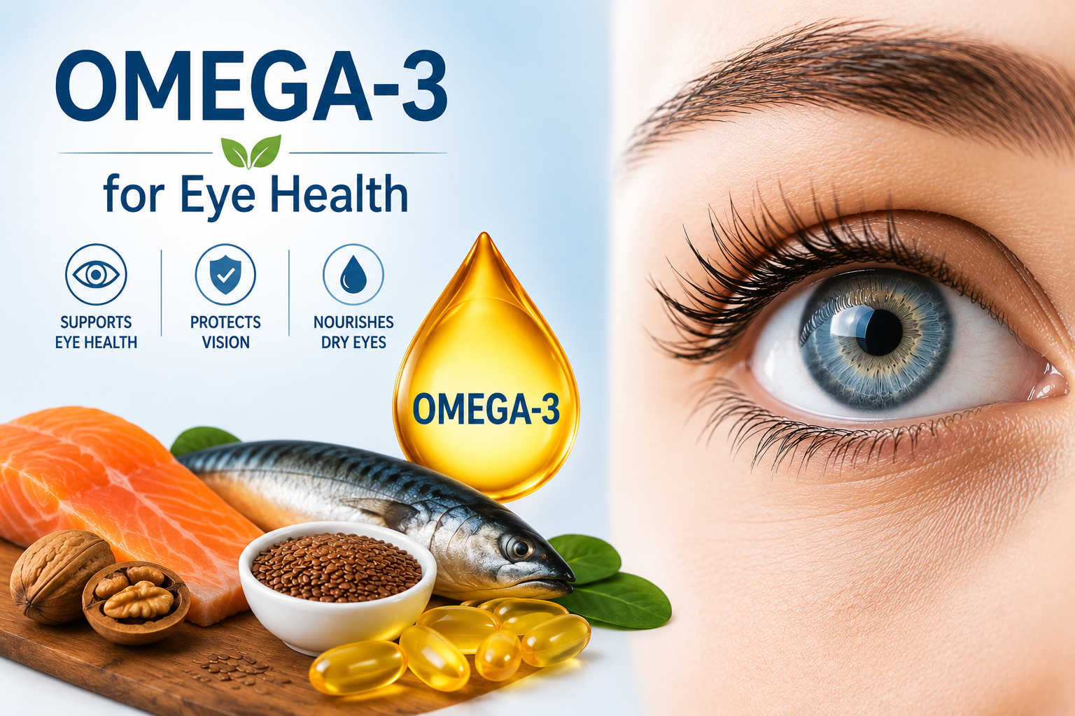 Omega-3 for Eye Health: How DHA and EPA Support Your Vision