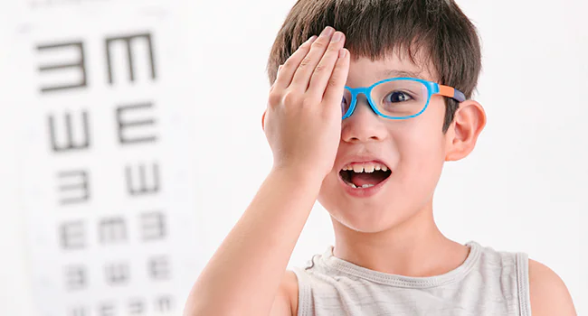 children eye care.